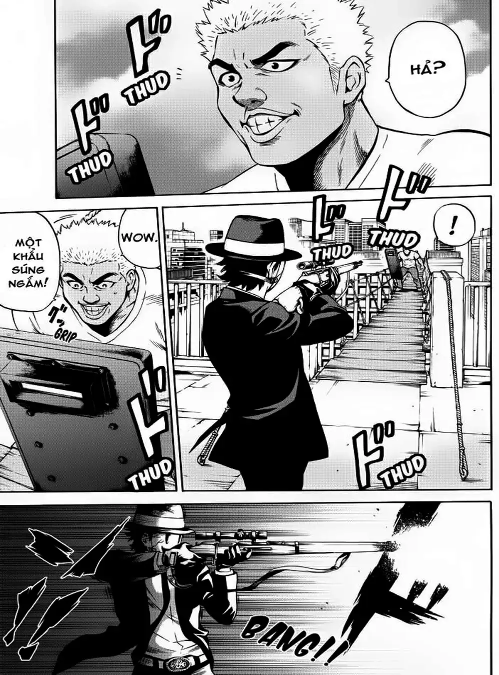 Truyện Tranh Đối Đầu Với Trọng Lực - Tenkuu Shinpan trang 4