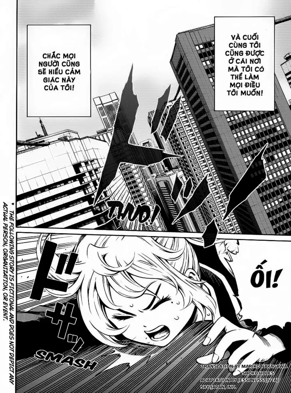 Truyện Tranh Đối Đầu Với Trọng Lực - Tenkuu Shinpan trang 4