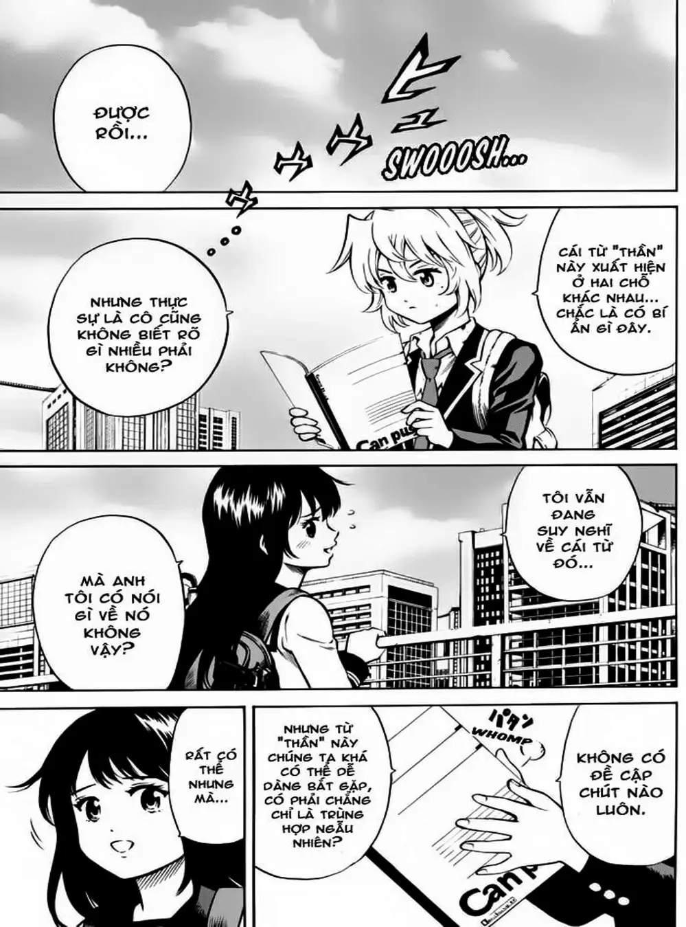 Truyện Tranh Đối Đầu Với Trọng Lực - Tenkuu Shinpan trang 4