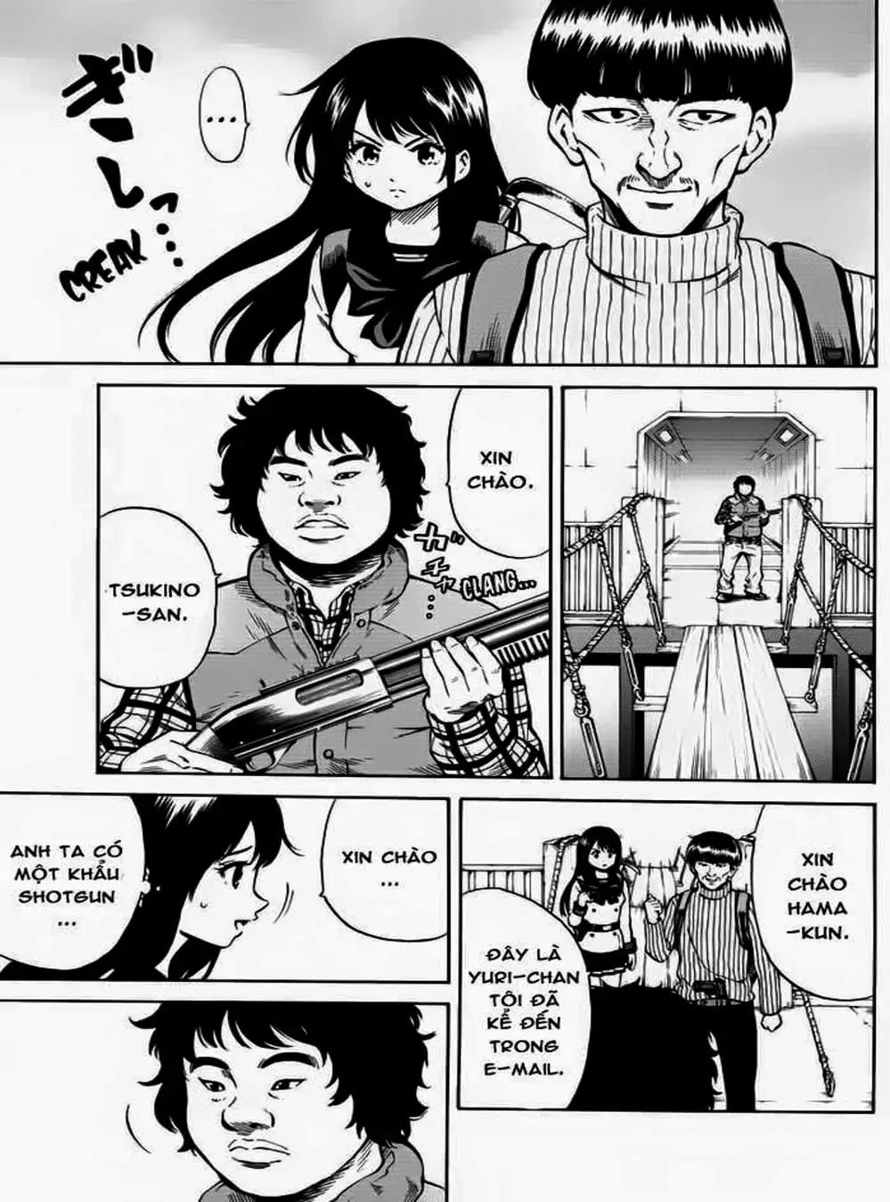 Truyện Tranh Đối Đầu Với Trọng Lực - Tenkuu Shinpan trang 4