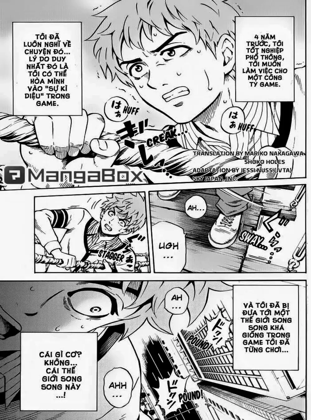 Truyện Tranh Đối Đầu Với Trọng Lực - Tenkuu Shinpan trang 4