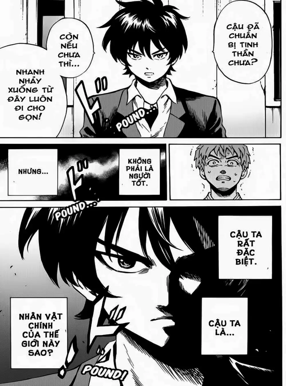 Truyện Tranh Đối Đầu Với Trọng Lực - Tenkuu Shinpan trang 4