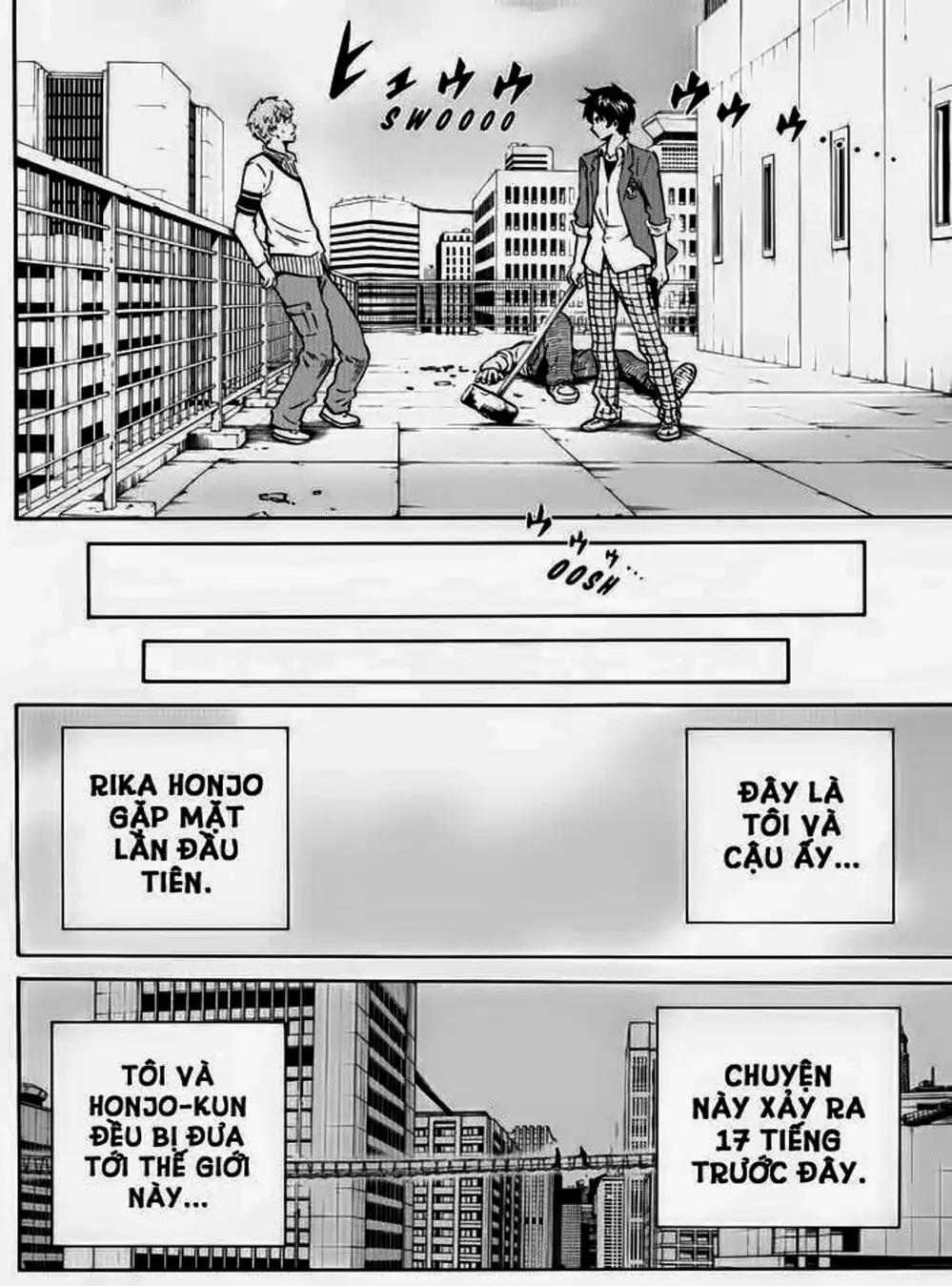 Truyện Tranh Đối Đầu Với Trọng Lực - Tenkuu Shinpan trang 4