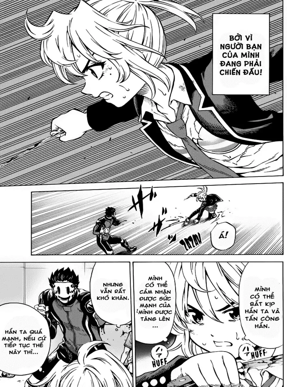 Truyện Tranh Đối Đầu Với Trọng Lực - Tenkuu Shinpan trang 4