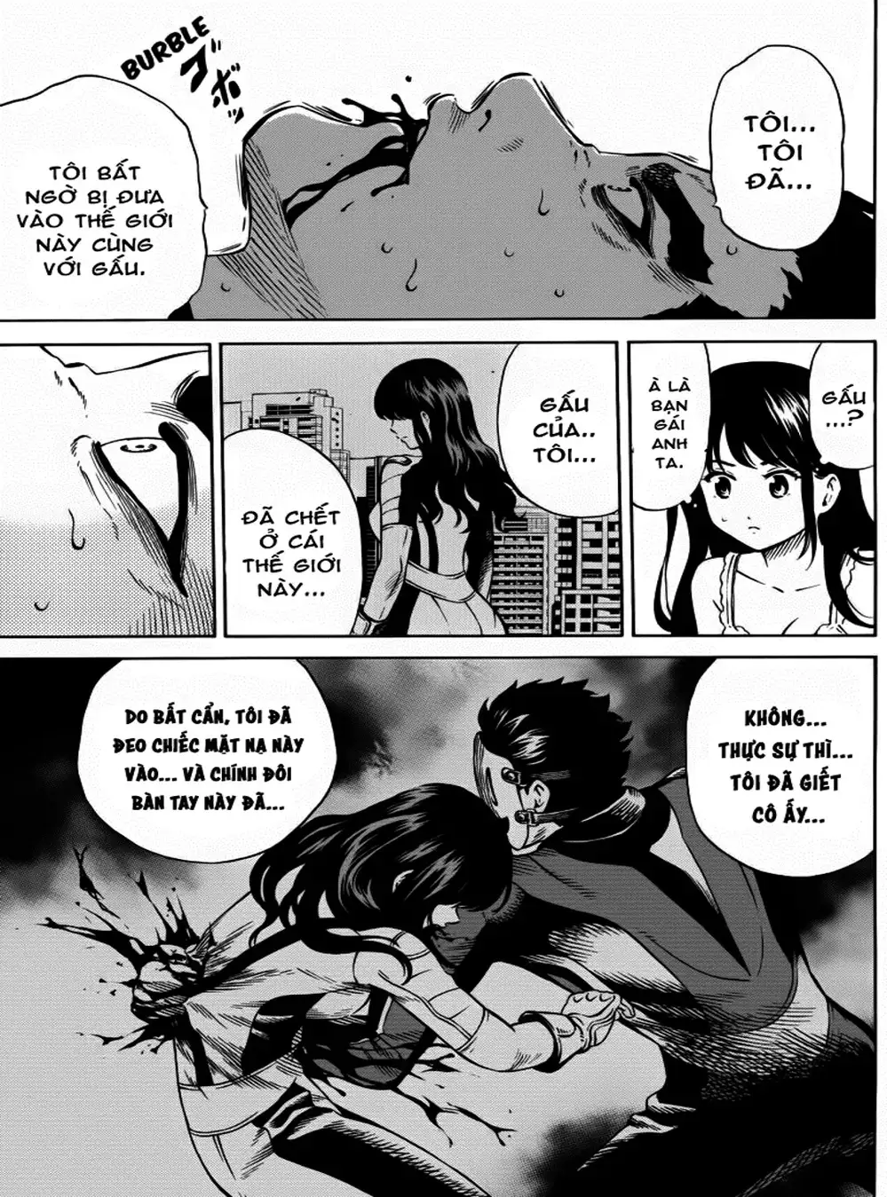 Truyện Tranh Đối Đầu Với Trọng Lực - Tenkuu Shinpan trang 4