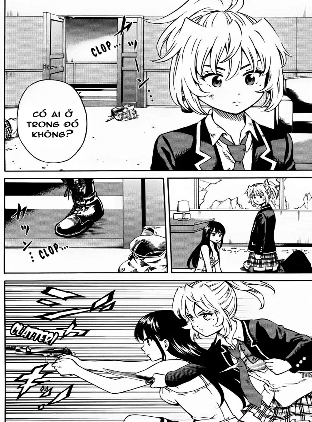 Truyện Tranh Đối Đầu Với Trọng Lực - Tenkuu Shinpan trang 4