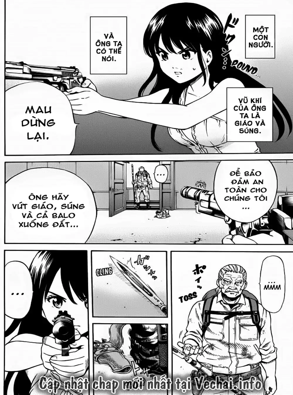 Truyện Tranh Đối Đầu Với Trọng Lực - Tenkuu Shinpan trang 4