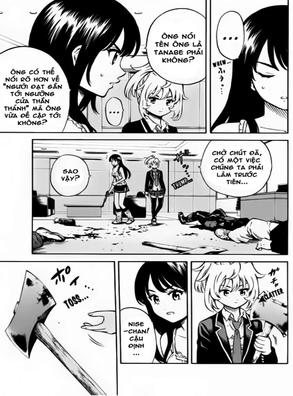 Truyện Tranh Đối Đầu Với Trọng Lực - Tenkuu Shinpan trang 4