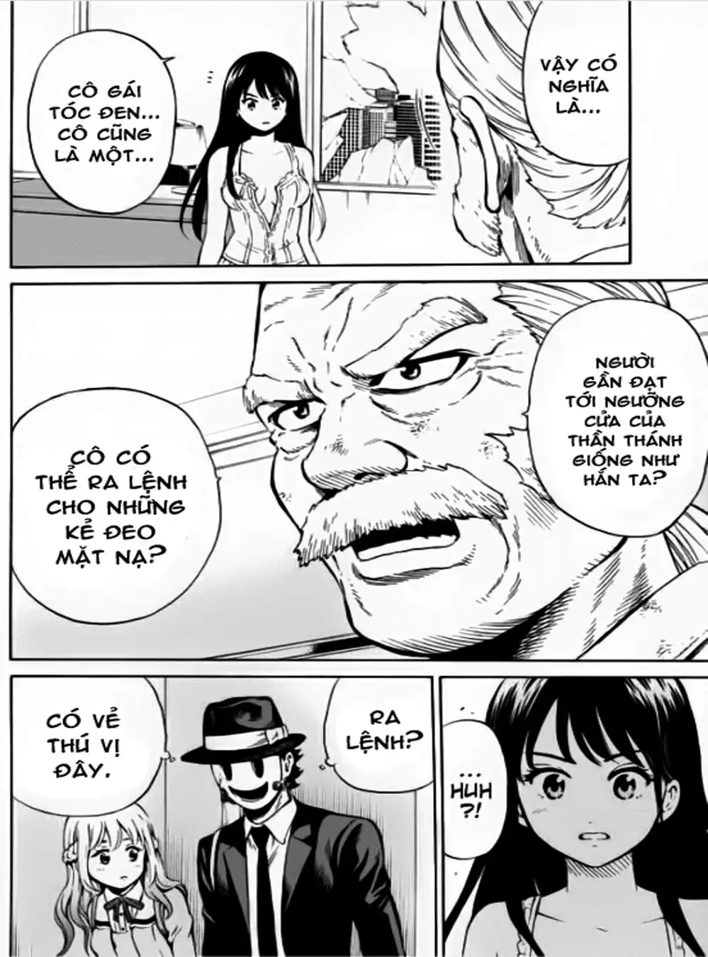 Truyện Tranh Đối Đầu Với Trọng Lực - Tenkuu Shinpan trang 4