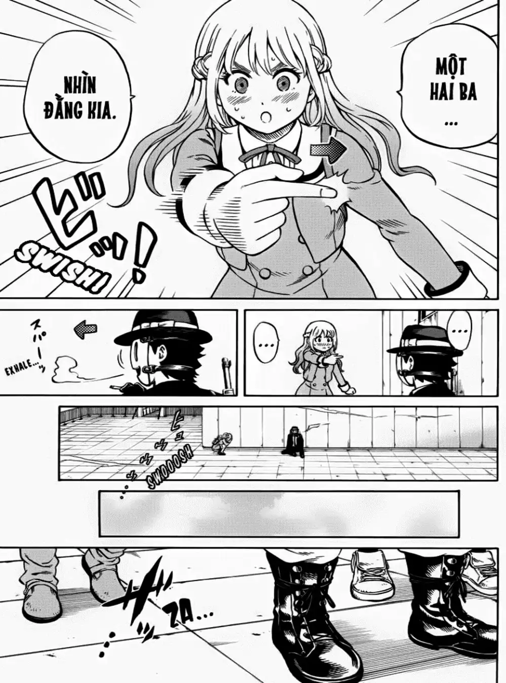 Truyện Tranh Đối Đầu Với Trọng Lực - Tenkuu Shinpan trang 4