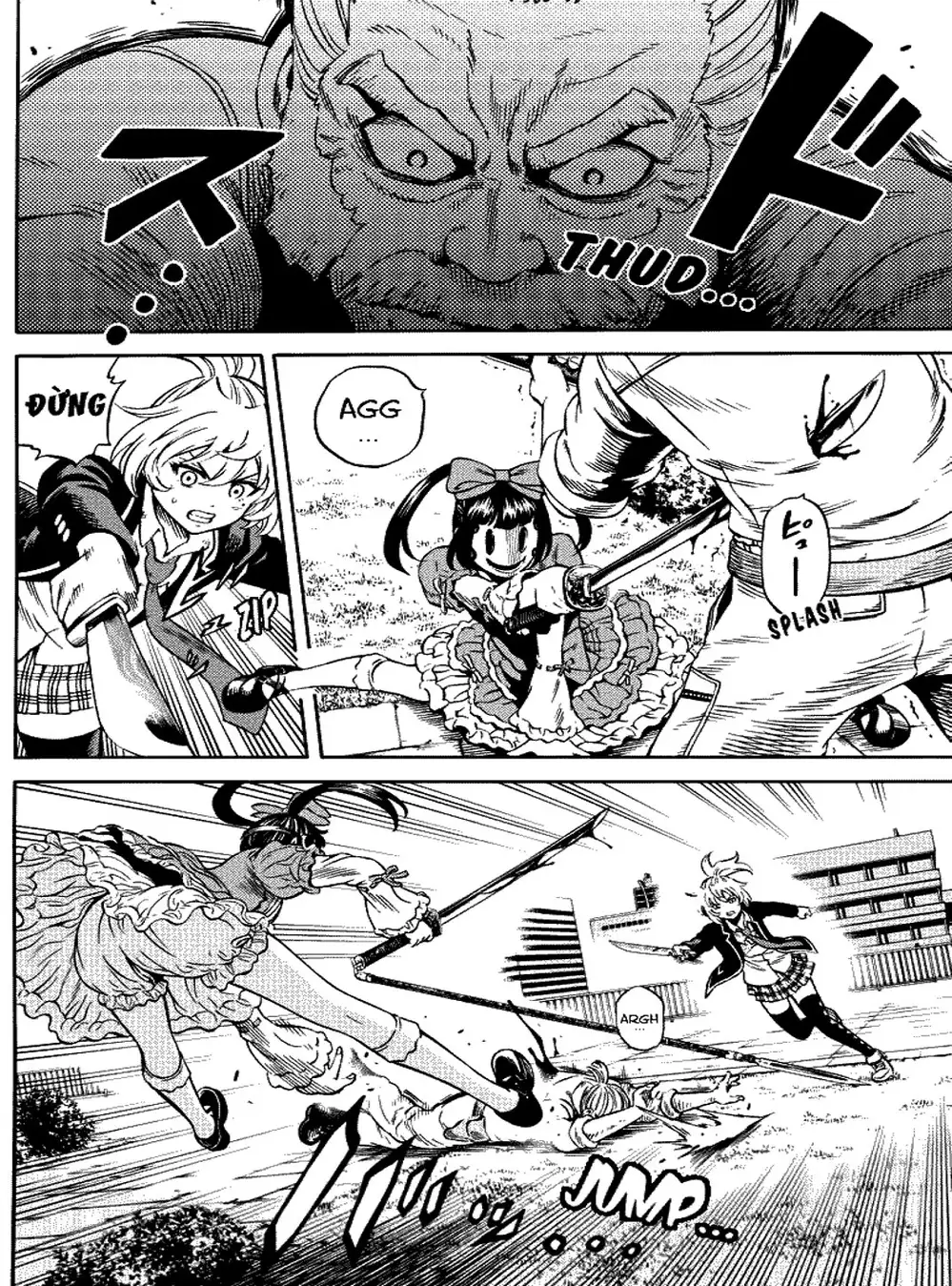 Truyện Tranh Đối Đầu Với Trọng Lực - Tenkuu Shinpan trang 4