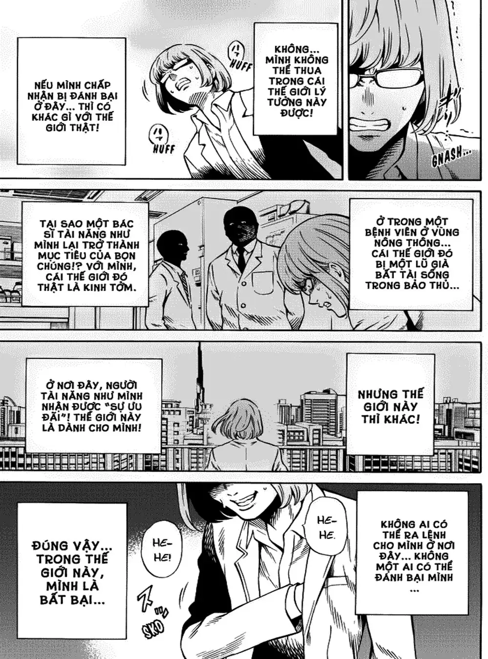 Truyện Tranh Đối Đầu Với Trọng Lực - Tenkuu Shinpan trang 4