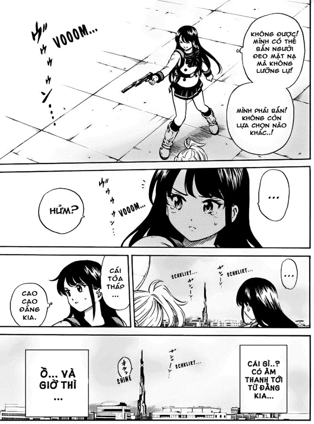 Truyện Tranh Đối Đầu Với Trọng Lực - Tenkuu Shinpan trang 4