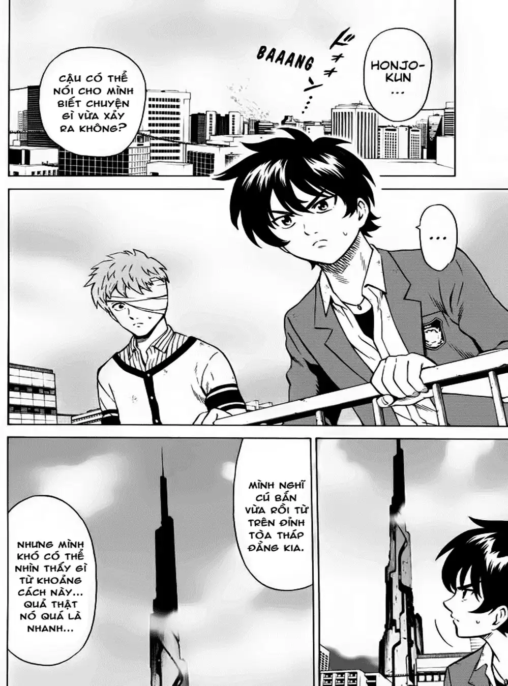 Truyện Tranh Đối Đầu Với Trọng Lực - Tenkuu Shinpan trang 4