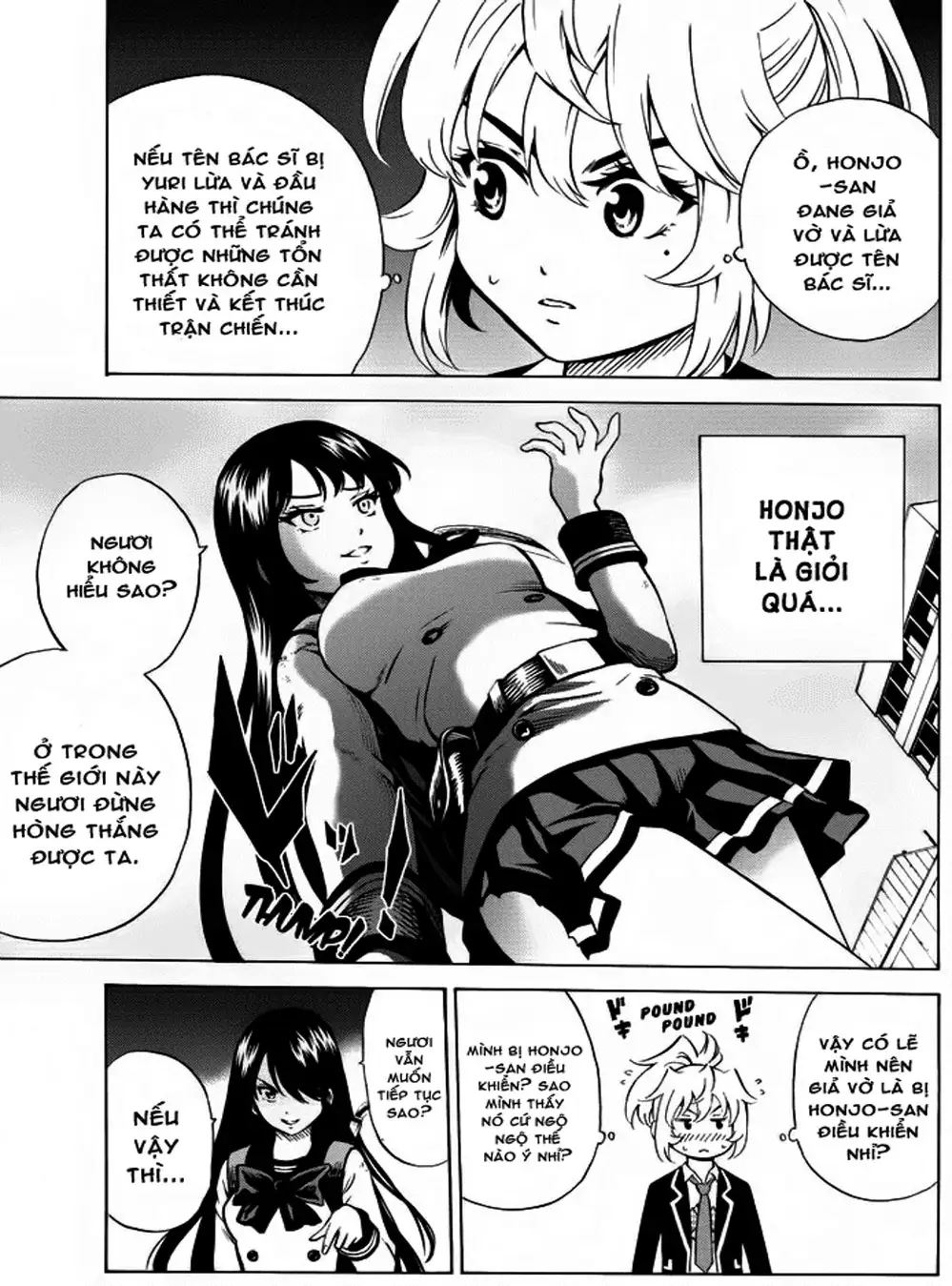 Truyện Tranh Đối Đầu Với Trọng Lực - Tenkuu Shinpan trang 4