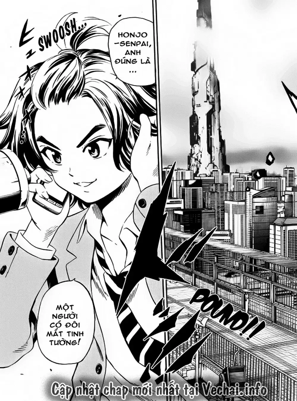 Truyện Tranh Đối Đầu Với Trọng Lực - Tenkuu Shinpan trang 4
