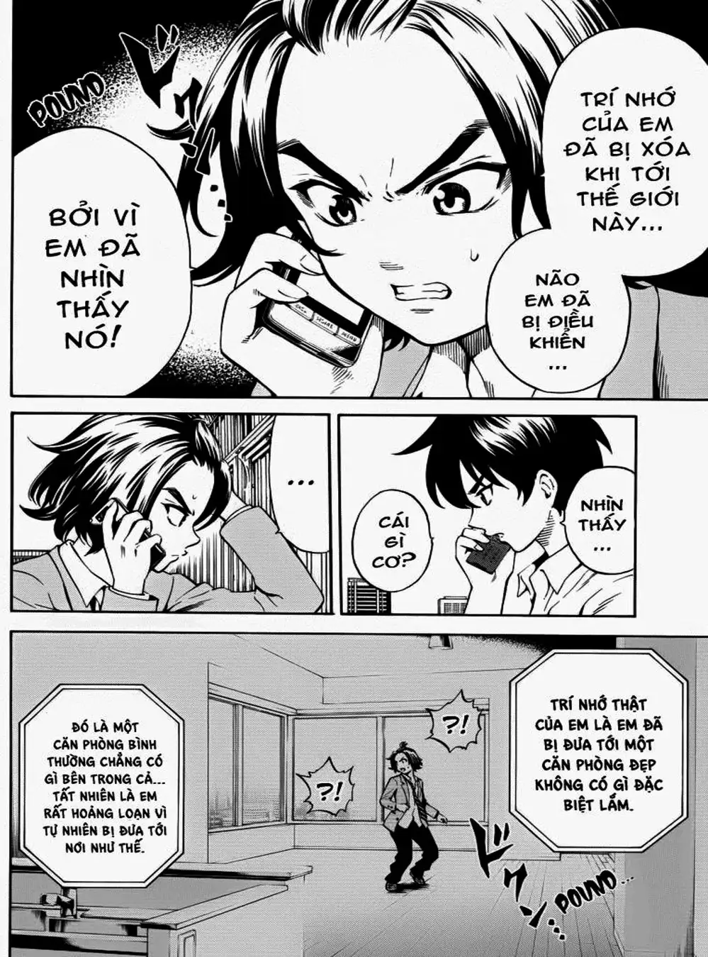 Truyện Tranh Đối Đầu Với Trọng Lực - Tenkuu Shinpan trang 4