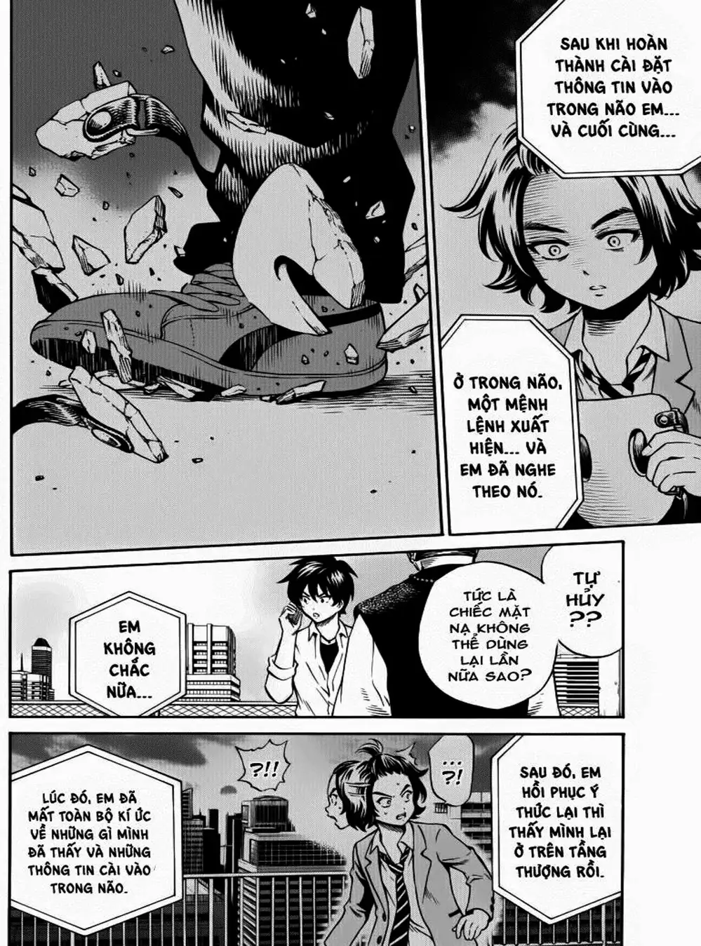 Truyện Tranh Đối Đầu Với Trọng Lực - Tenkuu Shinpan trang 4