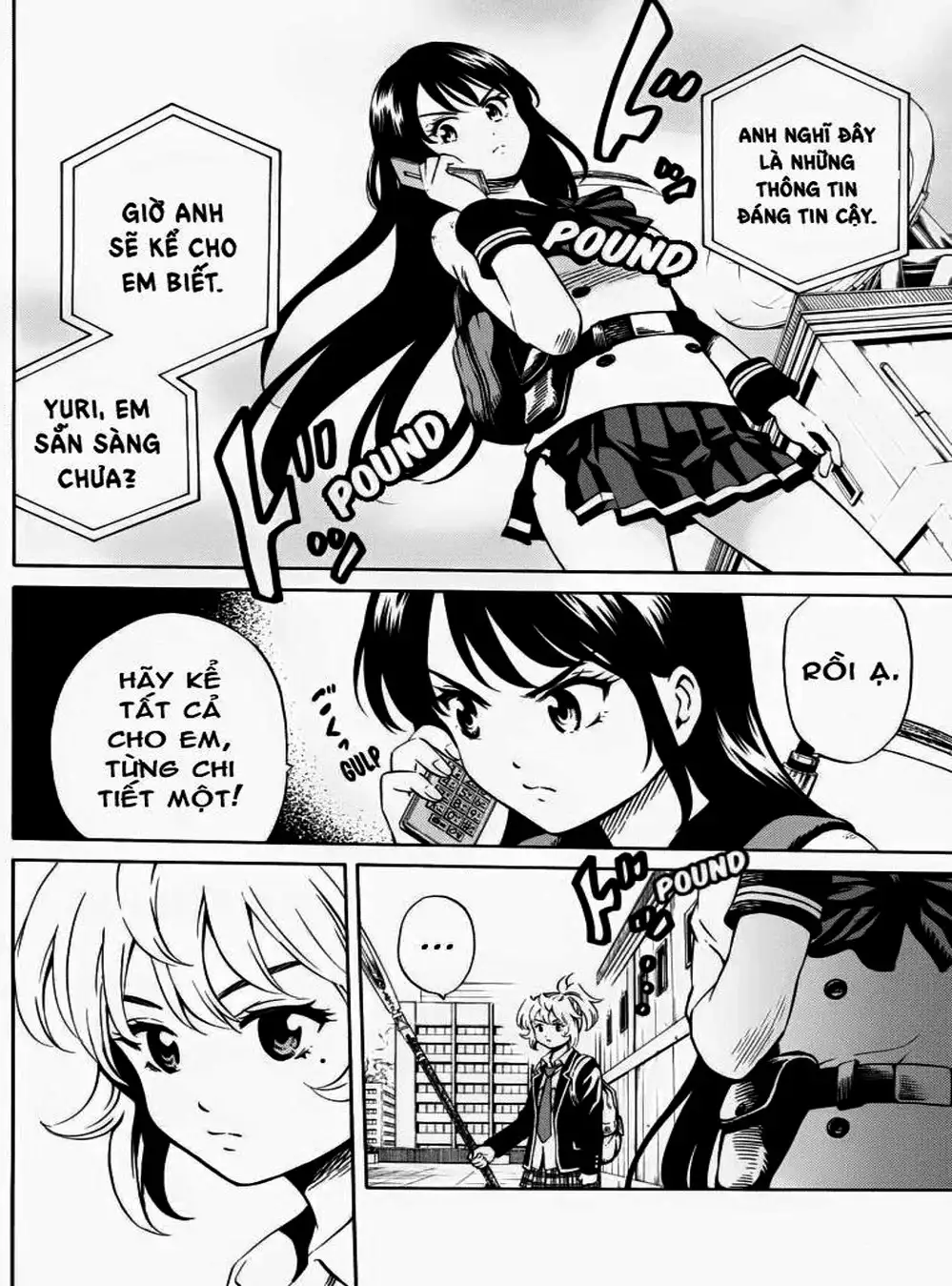 Truyện Tranh Đối Đầu Với Trọng Lực - Tenkuu Shinpan trang 4