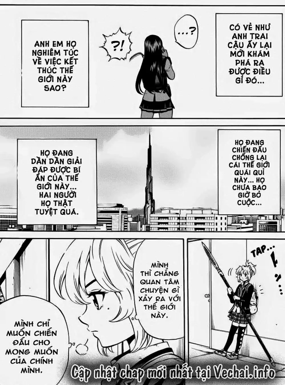 Truyện Tranh Đối Đầu Với Trọng Lực - Tenkuu Shinpan trang 4