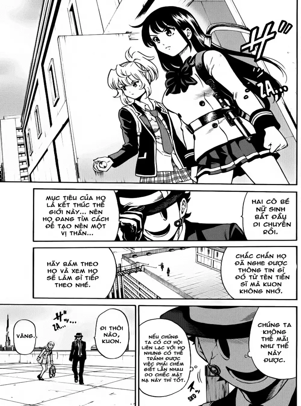 Truyện Tranh Đối Đầu Với Trọng Lực - Tenkuu Shinpan trang 4