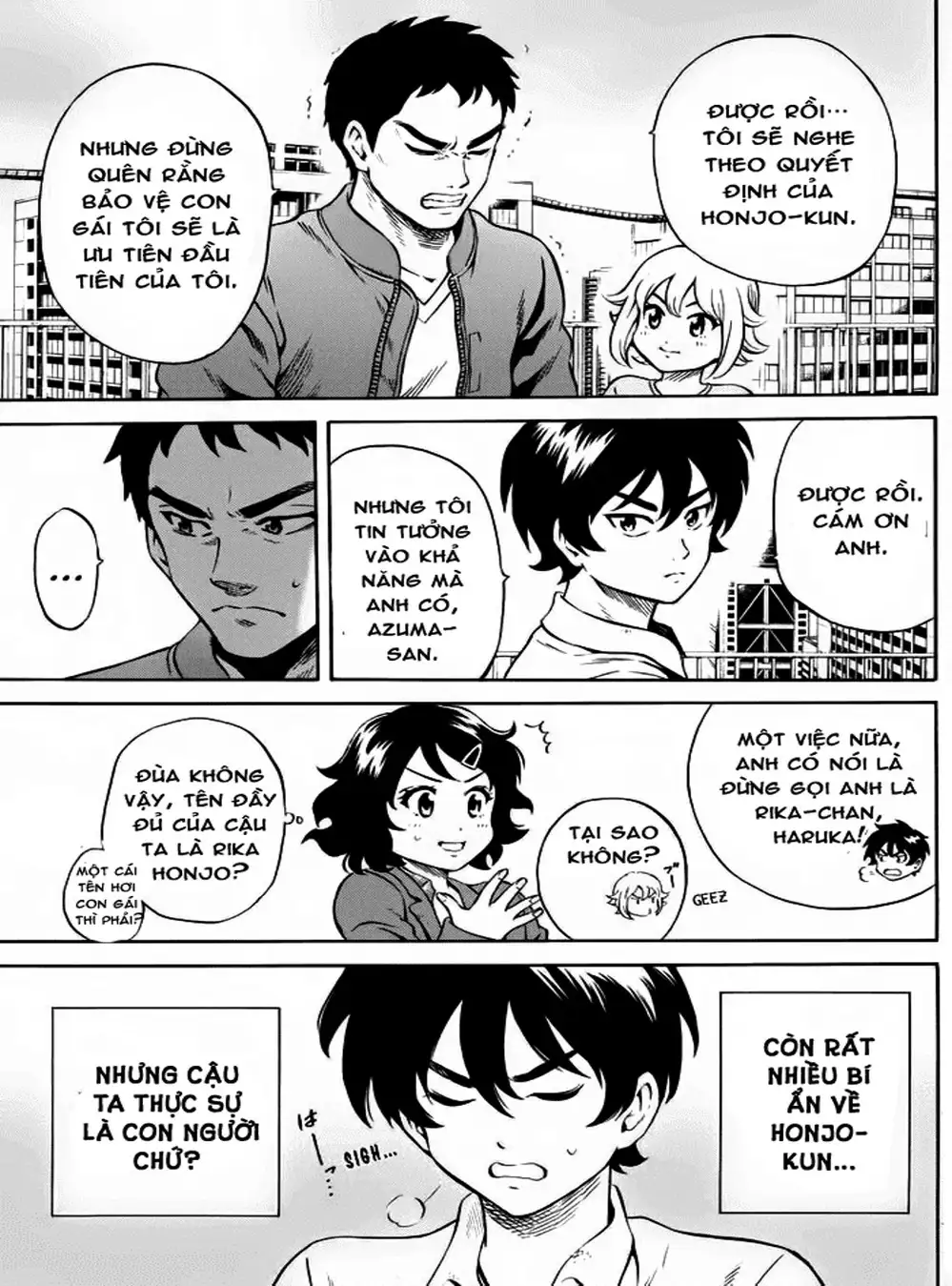 Truyện Tranh Đối Đầu Với Trọng Lực - Tenkuu Shinpan trang 4