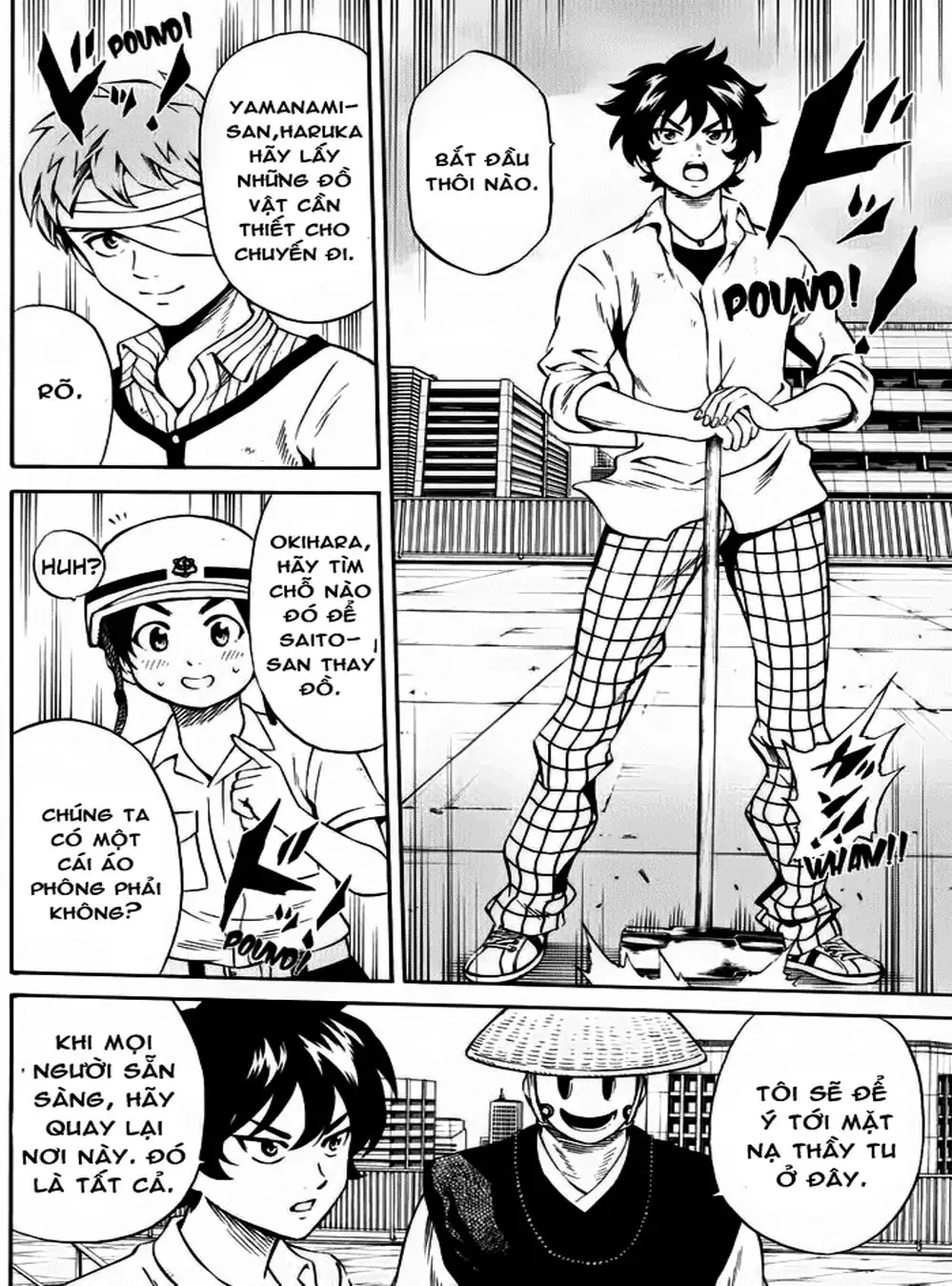 Truyện Tranh Đối Đầu Với Trọng Lực - Tenkuu Shinpan trang 4