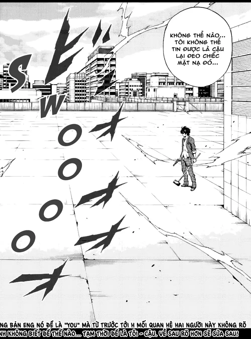 Truyện Tranh Đối Đầu Với Trọng Lực - Tenkuu Shinpan trang 4