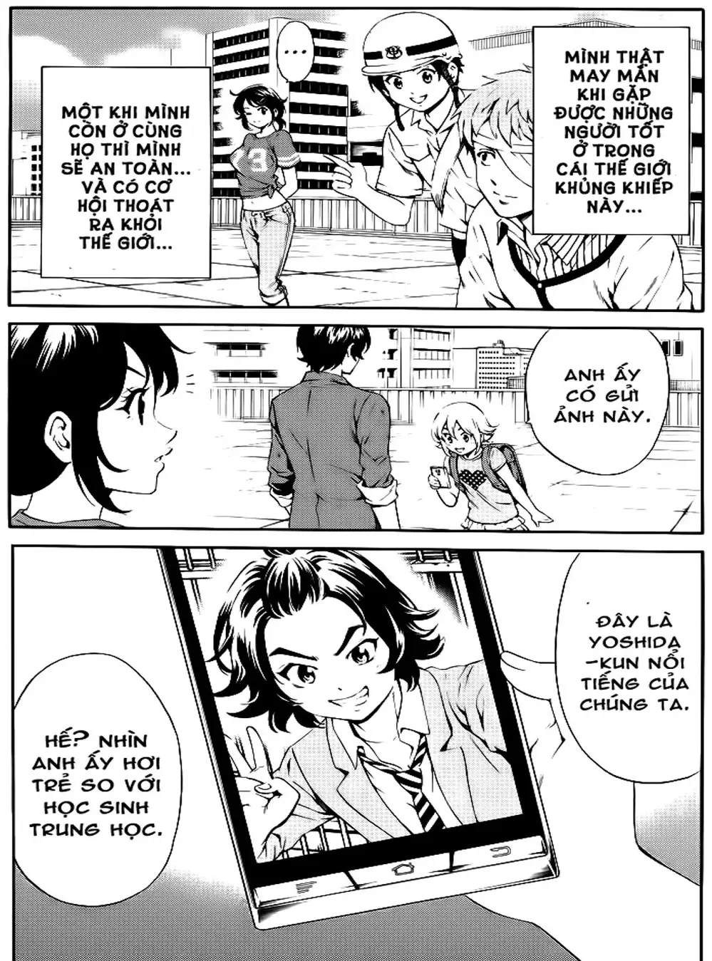 Truyện Tranh Đối Đầu Với Trọng Lực - Tenkuu Shinpan trang 4