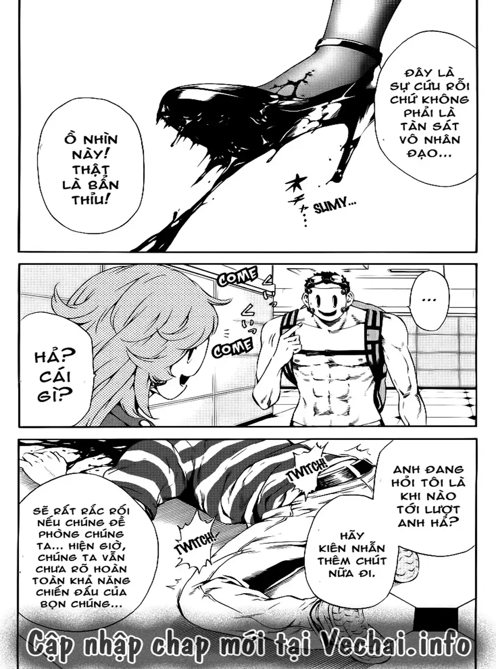 Truyện Tranh Đối Đầu Với Trọng Lực - Tenkuu Shinpan trang 4