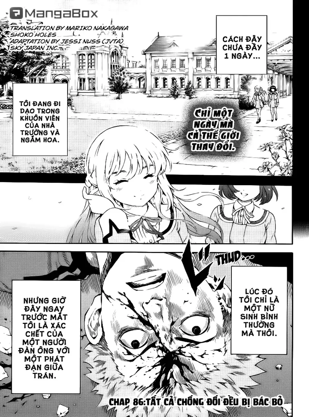 Truyện Tranh Đối Đầu Với Trọng Lực - Tenkuu Shinpan trang 4