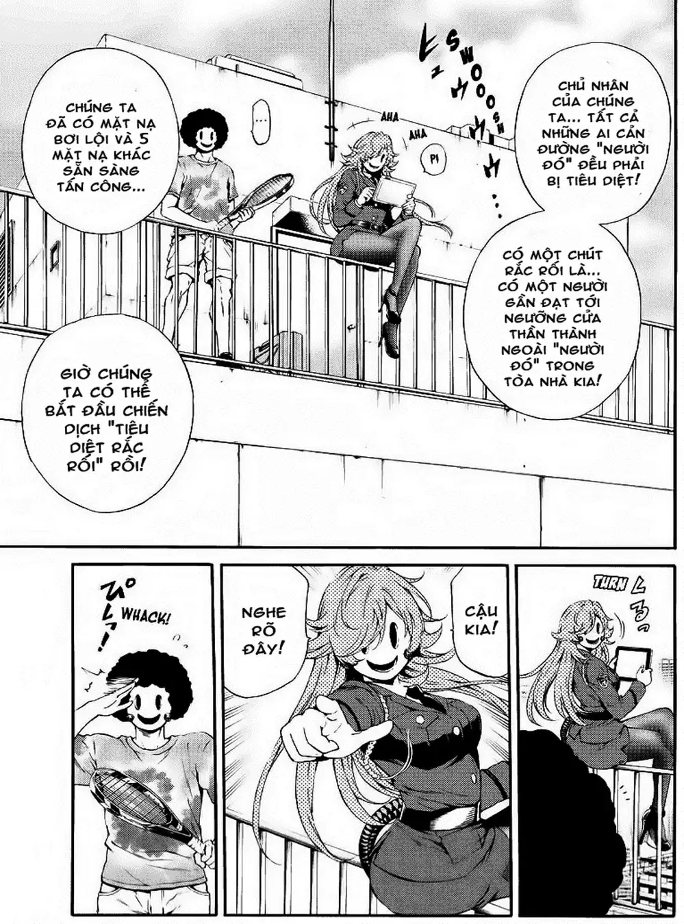 Truyện Tranh Đối Đầu Với Trọng Lực - Tenkuu Shinpan trang 4