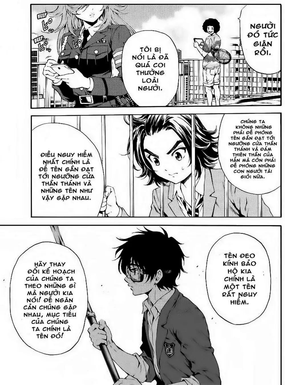 Truyện Tranh Đối Đầu Với Trọng Lực - Tenkuu Shinpan trang 4