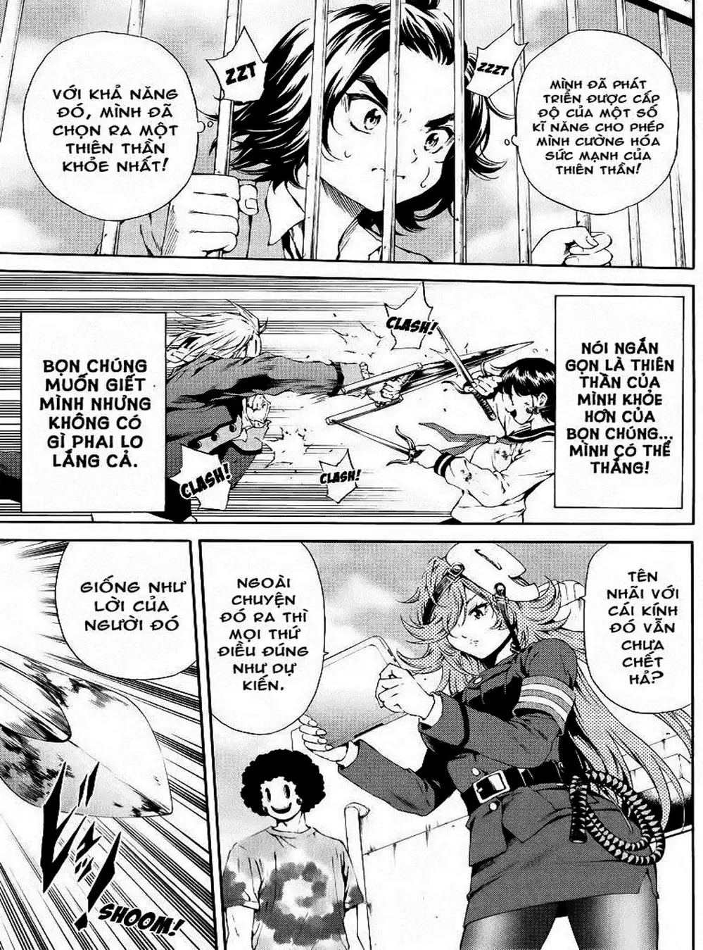 Truyện Tranh Đối Đầu Với Trọng Lực - Tenkuu Shinpan trang 4