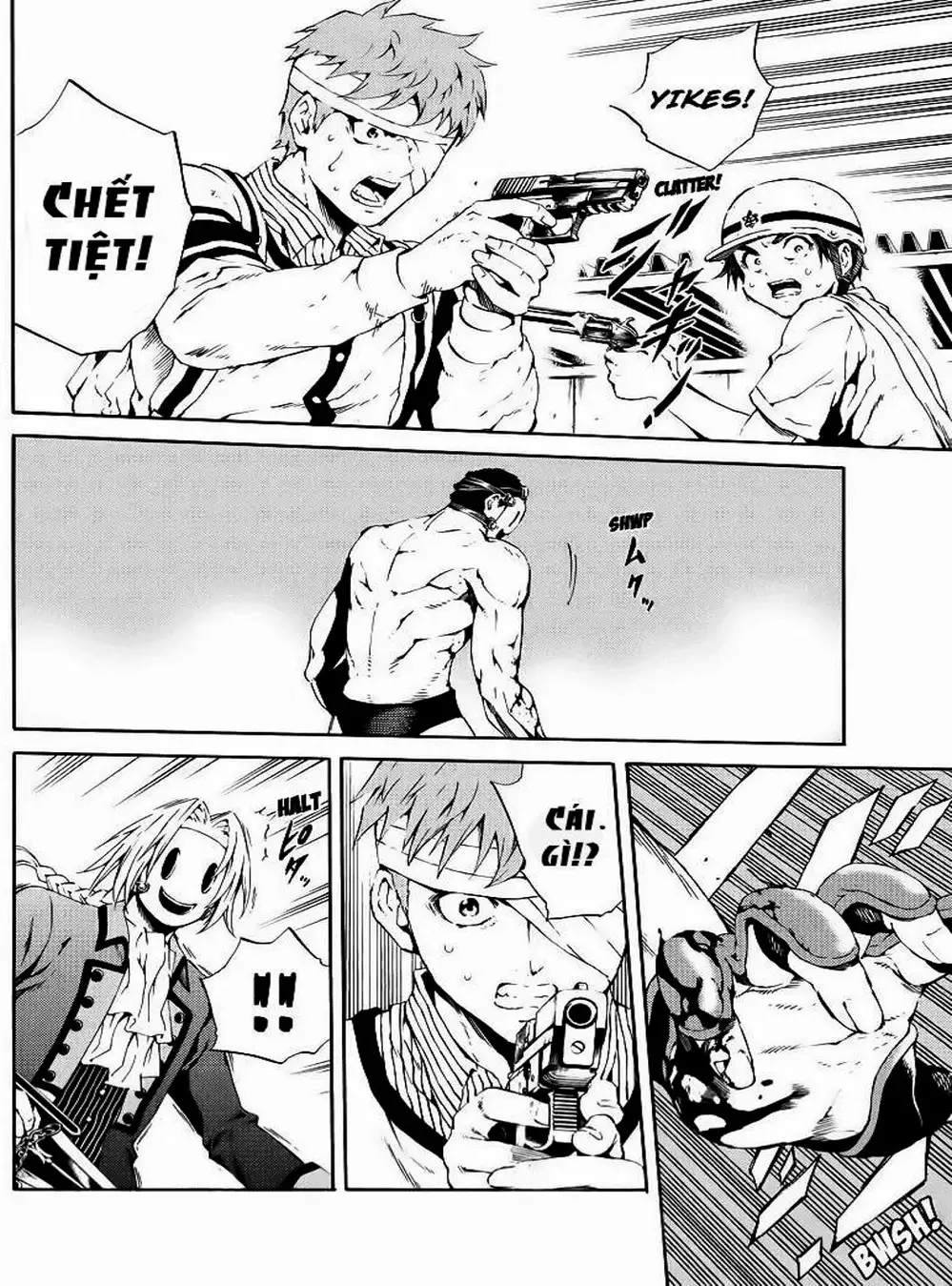 Truyện Tranh Đối Đầu Với Trọng Lực - Tenkuu Shinpan trang 4