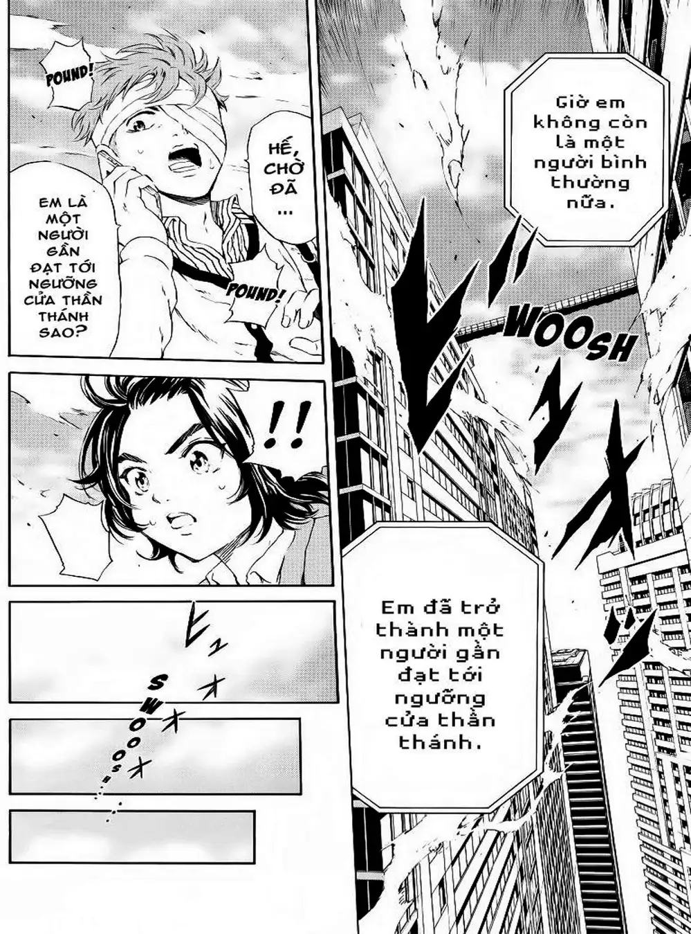 Truyện Tranh Đối Đầu Với Trọng Lực - Tenkuu Shinpan trang 4
