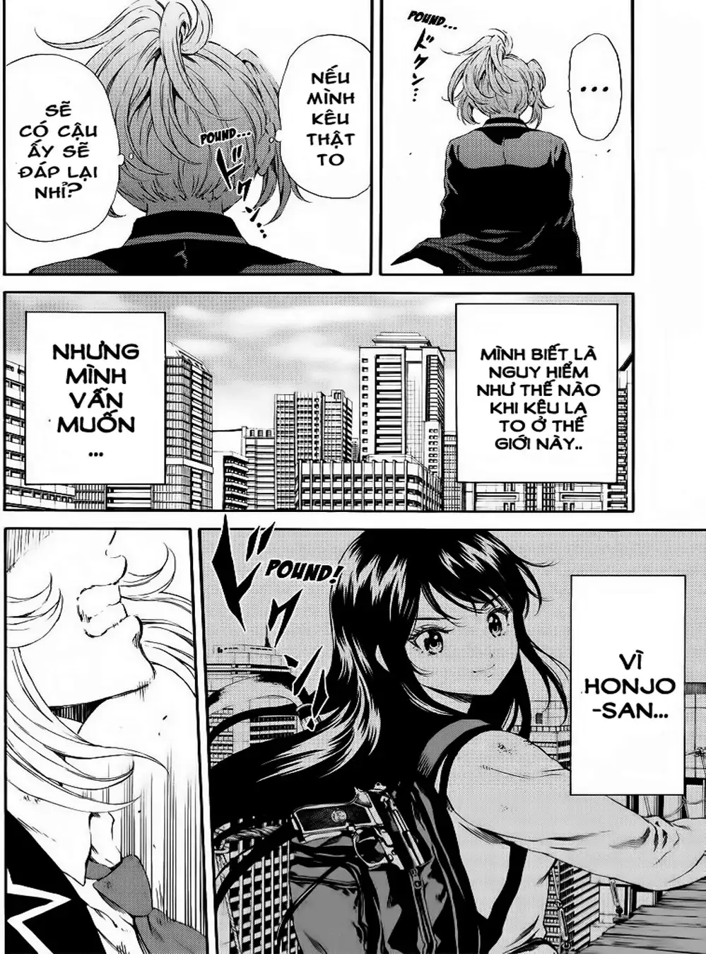 Truyện Tranh Đối Đầu Với Trọng Lực - Tenkuu Shinpan trang 4