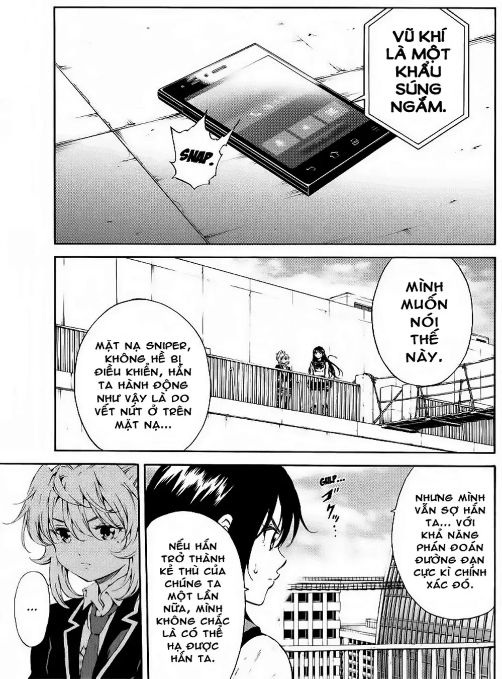 Truyện Tranh Đối Đầu Với Trọng Lực - Tenkuu Shinpan trang 4