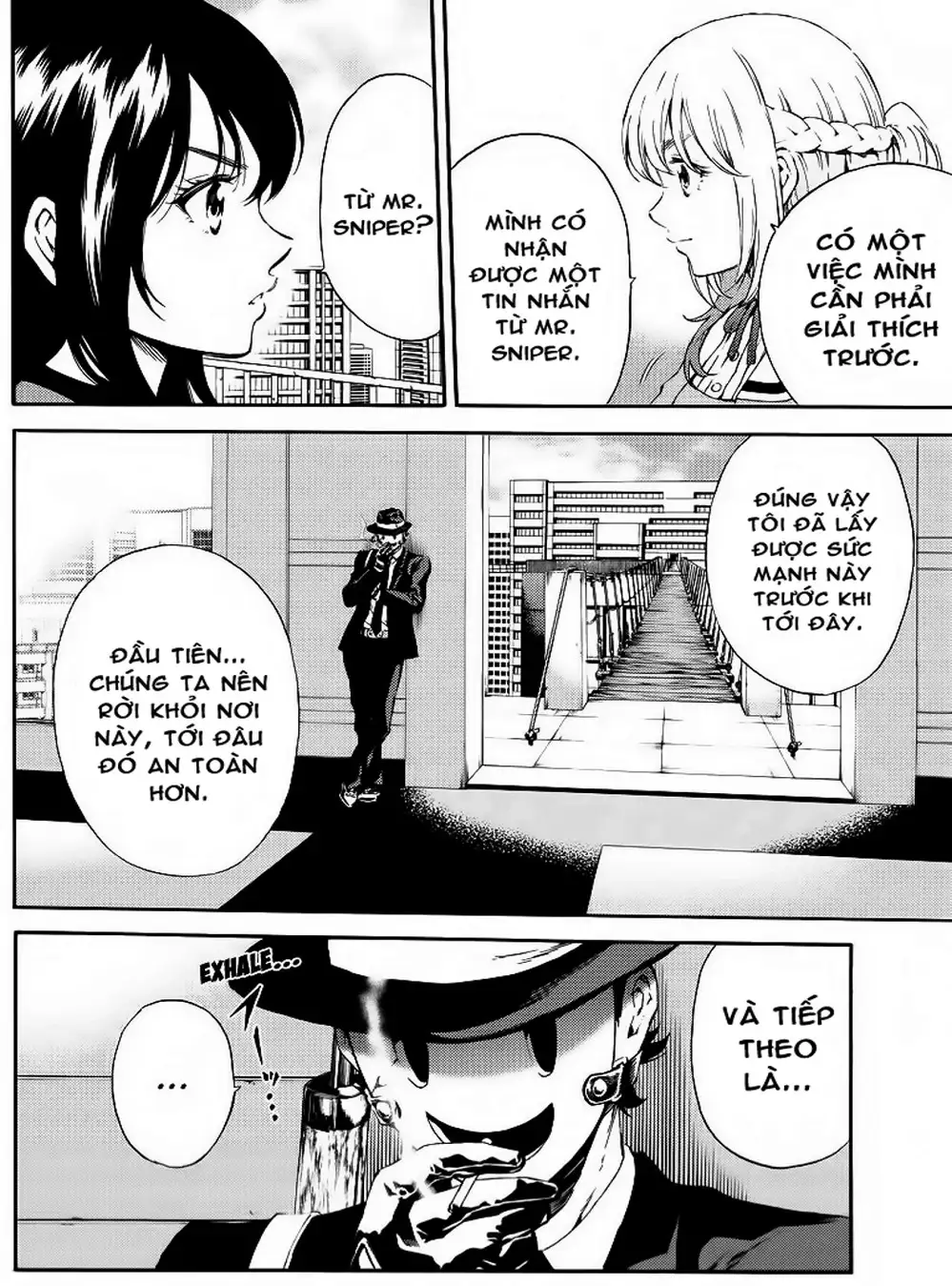 Truyện Tranh Đối Đầu Với Trọng Lực - Tenkuu Shinpan trang 4