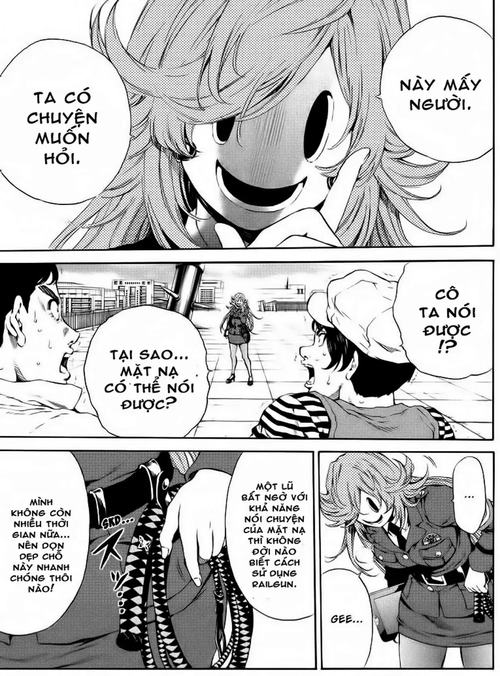 Truyện Tranh Đối Đầu Với Trọng Lực - Tenkuu Shinpan trang 4