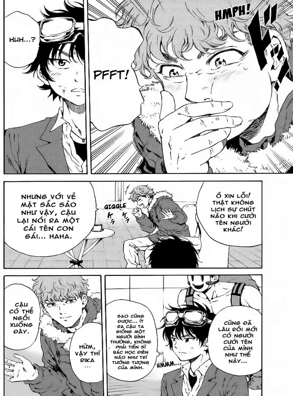 Truyện Tranh Đối Đầu Với Trọng Lực - Tenkuu Shinpan trang 4