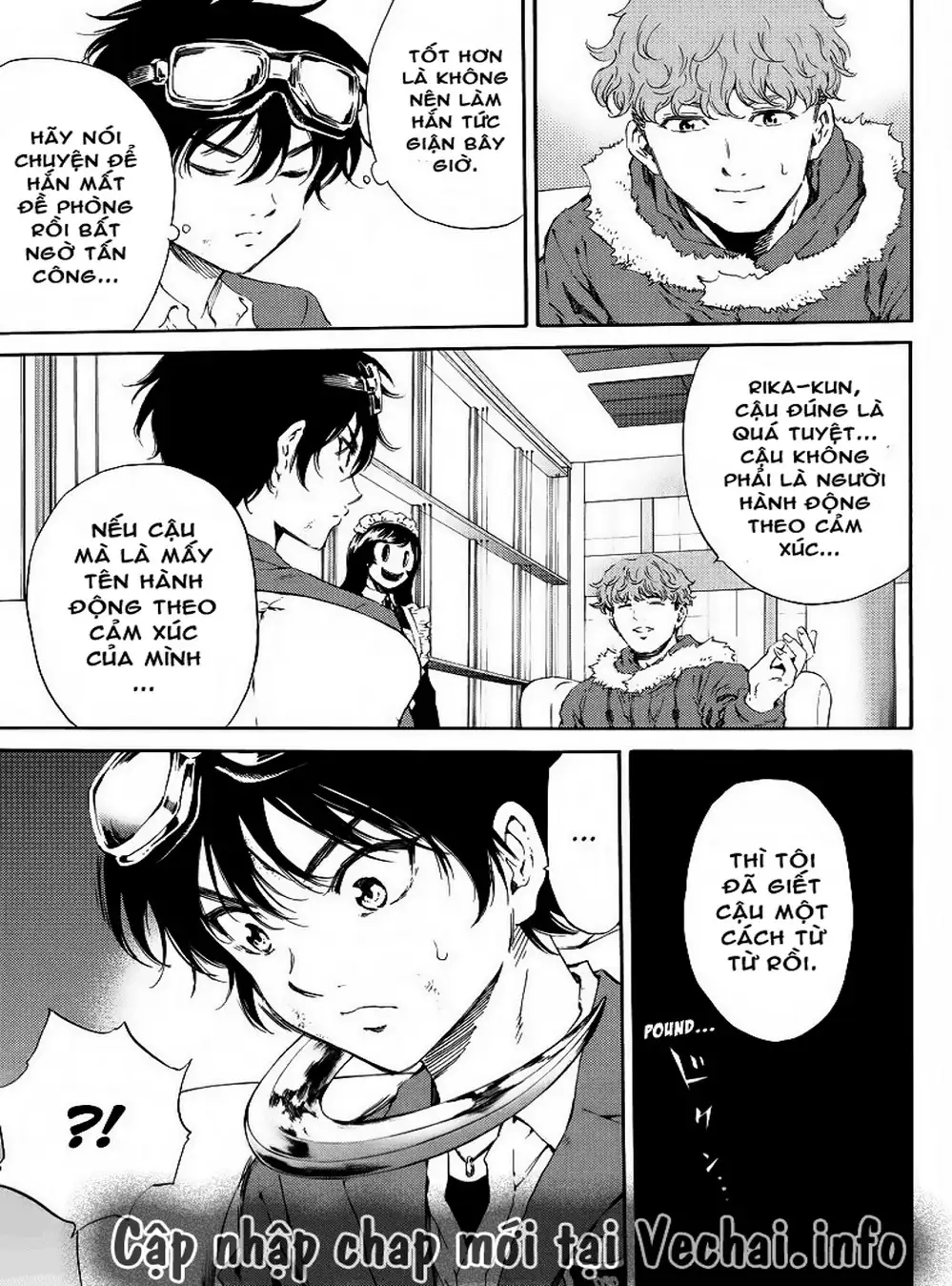 Truyện Tranh Đối Đầu Với Trọng Lực - Tenkuu Shinpan trang 4