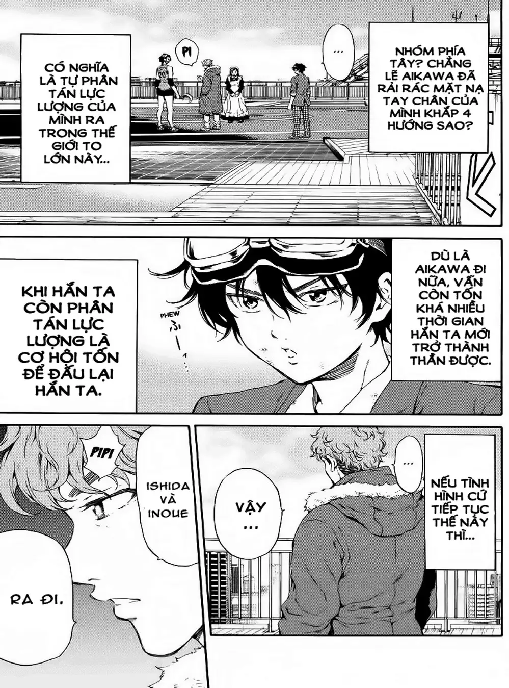 Truyện Tranh Đối Đầu Với Trọng Lực - Tenkuu Shinpan trang 4