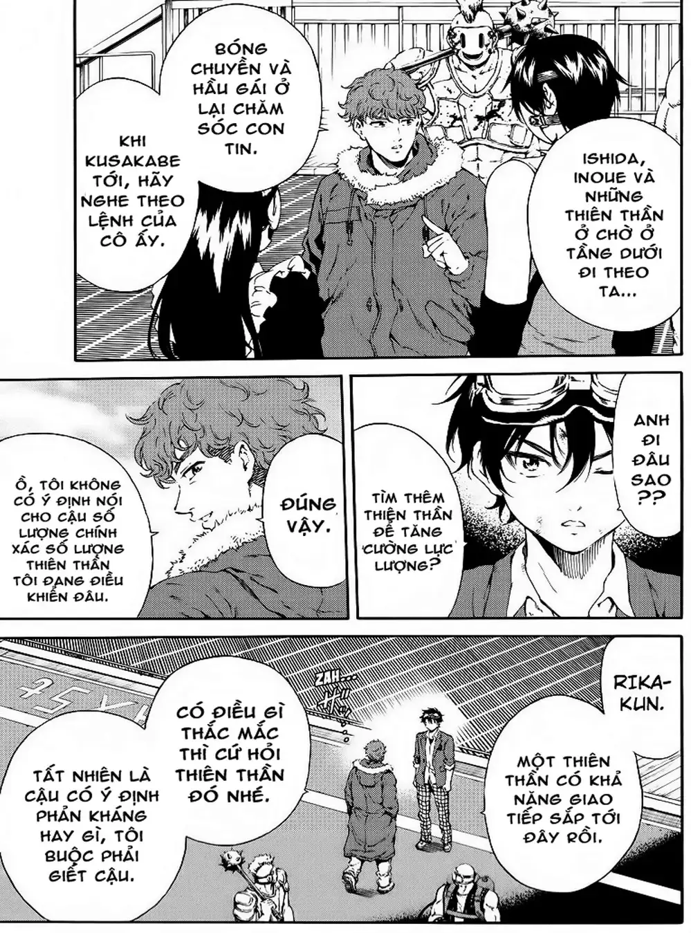 Truyện Tranh Đối Đầu Với Trọng Lực - Tenkuu Shinpan trang 4