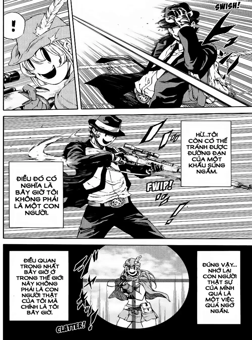 Truyện Tranh Đối Đầu Với Trọng Lực - Tenkuu Shinpan trang 4