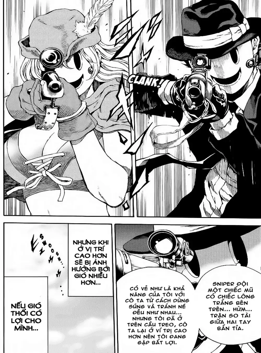 Truyện Tranh Đối Đầu Với Trọng Lực - Tenkuu Shinpan trang 4