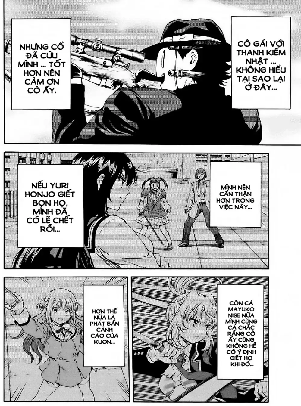 Truyện Tranh Đối Đầu Với Trọng Lực - Tenkuu Shinpan trang 4