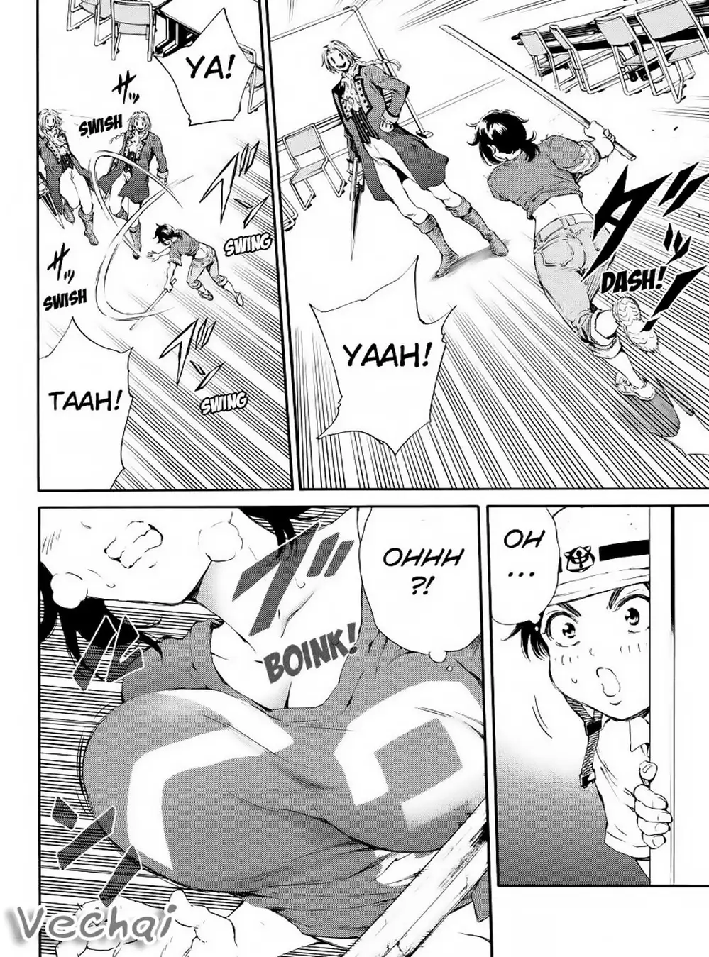 Truyện Tranh Đối Đầu Với Trọng Lực - Tenkuu Shinpan trang 4