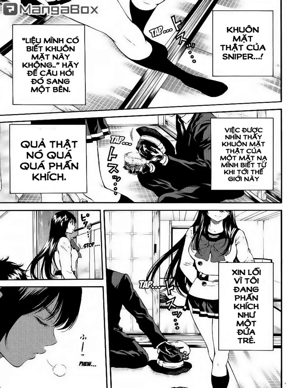 Truyện Tranh Đối Đầu Với Trọng Lực - Tenkuu Shinpan trang 4