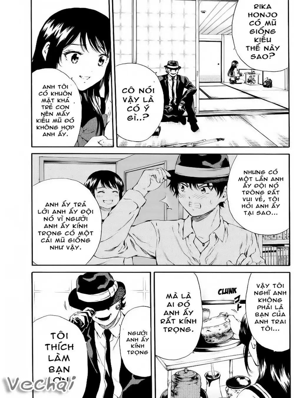 Truyện Tranh Đối Đầu Với Trọng Lực - Tenkuu Shinpan trang 4